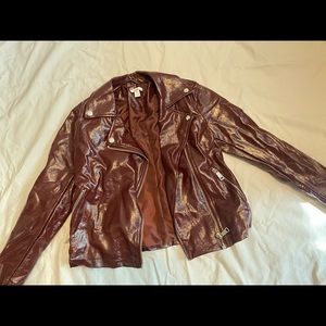 Leather jacket